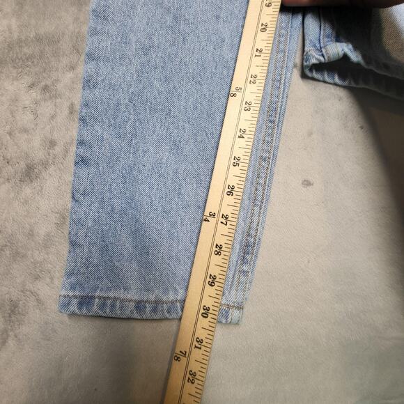 Vintage Zena Jeans Womens 10 Light Wash High Rise Tapered Leg Mom Denim 90s - Picture 6 of 11